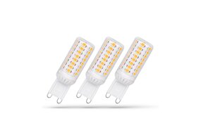 Spectrum voor de installateur: Betaalbare kwaliteit en veelzijdige LED-oplossingen LED G9 Multipack - 4W vervangt 35W Dimbaar - 4000K helder wit licht - 18x58 mm