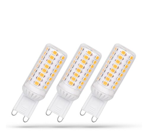 LED G9 Multipack - 4W vervangt 35W Dimbaar - 6000K daglicht wit - 18x58 mm