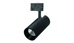 Spectrum voor de installateur LED Railspot Zwart Tracklight - Universeel 3-Phase - 25W 104lm p/w - 4000K helder wit licht