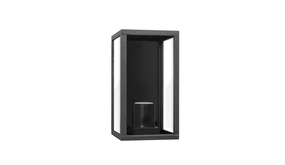Aigostar Wandlamp industrieel  - Rechthoek Zwart - IP44 Buitengebruik - E27 aansluiting Aigostar Wandlamp industrieel  - Rechthoek Zwart - IP44 Buitengebruik - E27 aansluiting