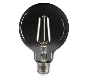 Spectrum voor de installateur LED Filament lamp Smoked glass E27 - G125 - 4,5W - 4000K helder wit licht - XL Globe