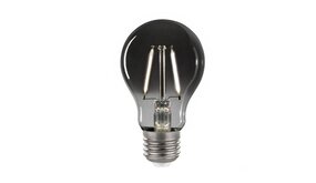 Spectrum voor de installateur: Betaalbare kwaliteit en veelzijdige LED-oplossingen LED Filament lamp Smoked glass E27 - A60 - 2W - 4000K helder wit licht