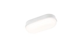 Spectrum voor de installateur: Betaalbare kwaliteit en veelzijdige LED-oplossingen LED Bulkhead opbouw lamp Ovaal IP54 - 8W 940Lm - 4000K 840 Koel Wit | 157x48MM - 2 Jaar Garantie