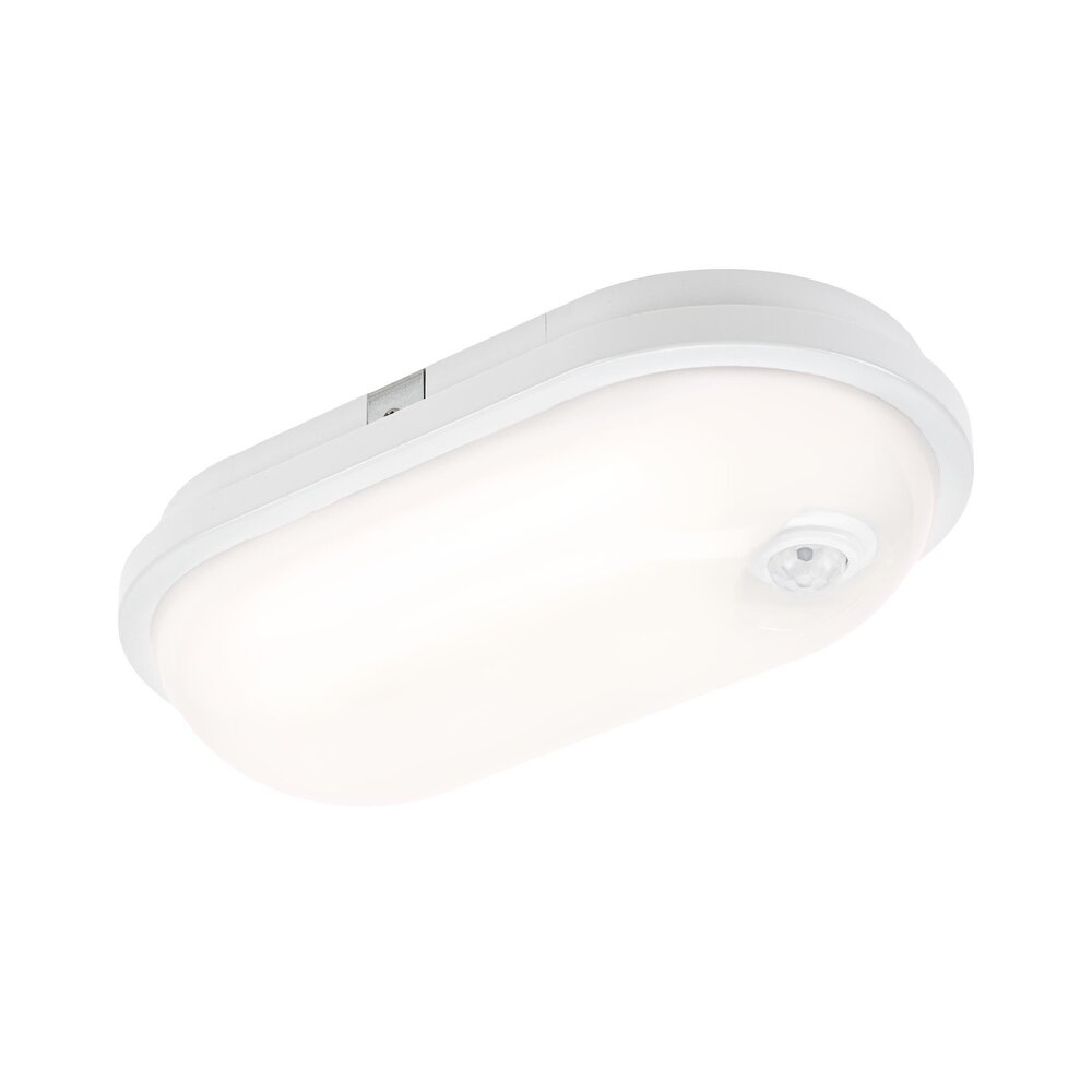 Spectrum voor de installateur LED opbouwlamp Ovaal met sensor - 20W 4000K - IP54 spatwaterdicht Spectrum voor de installateur LED opbouwlamp Ovaal met sensor - 20W 4000K - IP54 spatwaterdicht