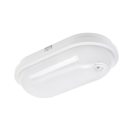 Spectrum voor de installateur LED opbouwlamp Ovaal met sensor - 20W 4000K - IP54 spatwaterdicht Spectrum voor de installateur LED opbouwlamp Ovaal met sensor - 20W 4000K - IP54 spatwaterdicht