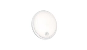 Spectrum voor de installateur LED Plafondlamp IP54 Sensor - Wit Rond 220MM  - 20W 2300Lm - 4000K 840 Koel Wit - PIR bewegigingsensor