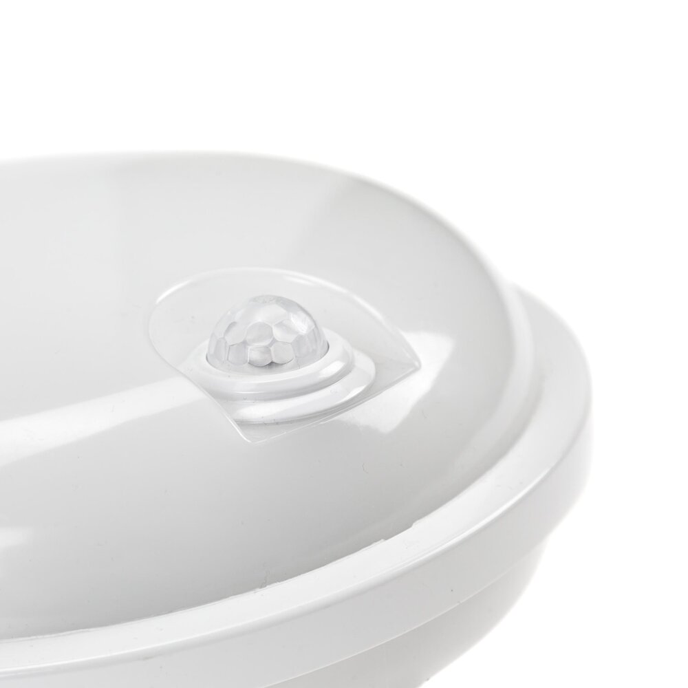 Spectrum voor de installateur: Betaalbare kwaliteit en veelzijdige LED-oplossingen LED Plafondlamp IP54 Sensor - Wit Rond 220MM  - 20W 2300Lm - 4000K 840 Koel Wit - PIR bewegigingsensor