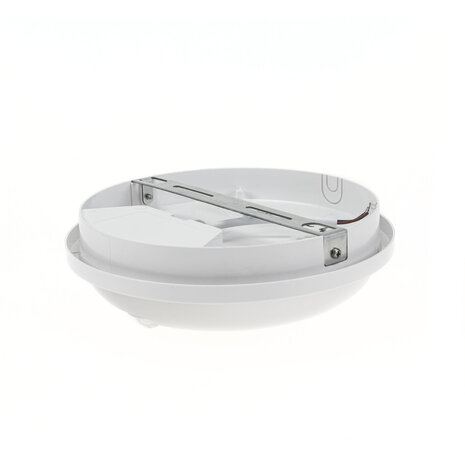 Spectrum voor de installateur LED Plafondlamp IP54 Sensor - Wit Rond 220MM  - 20W 2300Lm - 4000K 840 Koel Wit - PIR bewegigingsensor