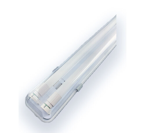 1.5m 50W LED TL Waterdichte armatuur IP65 + 2 LED TL buizen 6000K 865 daglicht wit compleet