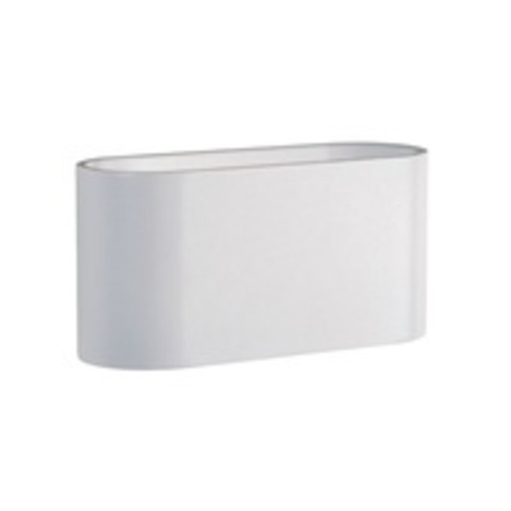 Spectrum voor de installateur LED Wandlamp Ovaal - Mat Wit met G9 fitting - 80x80x160 mm