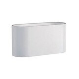 Spectrum voor de installateur LED Wandlamp Ovaal - Mat Wit met G9 fitting - 80x80x160 mm