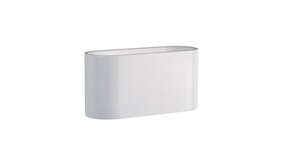 Spectrum voor de installateur: Betaalbare kwaliteit en veelzijdige LED-oplossingen LED Wandlamp Ovaal - Mat Wit met G9 fitting - 80x80x160 mm