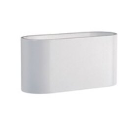 Spectrum voor de installateur LED Wandlamp Ovaal - Mat Wit met G9 fitting - 80x80x160 mm