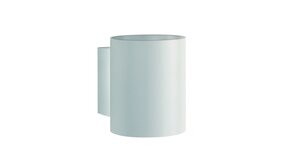 Spectrum voor de installateur LED Wandlamp Rond - Mat Wit met G9 fitting - 100x80x100mm