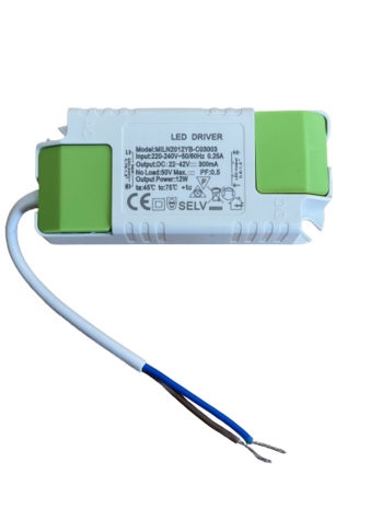 Aigostar LED paneel driver flikkervrij - 12W 22-42V 300mA - Niet dimbaar Aigostar LED paneel driver flikkervrij - 12W 22-42V 300mA - Niet dimbaar