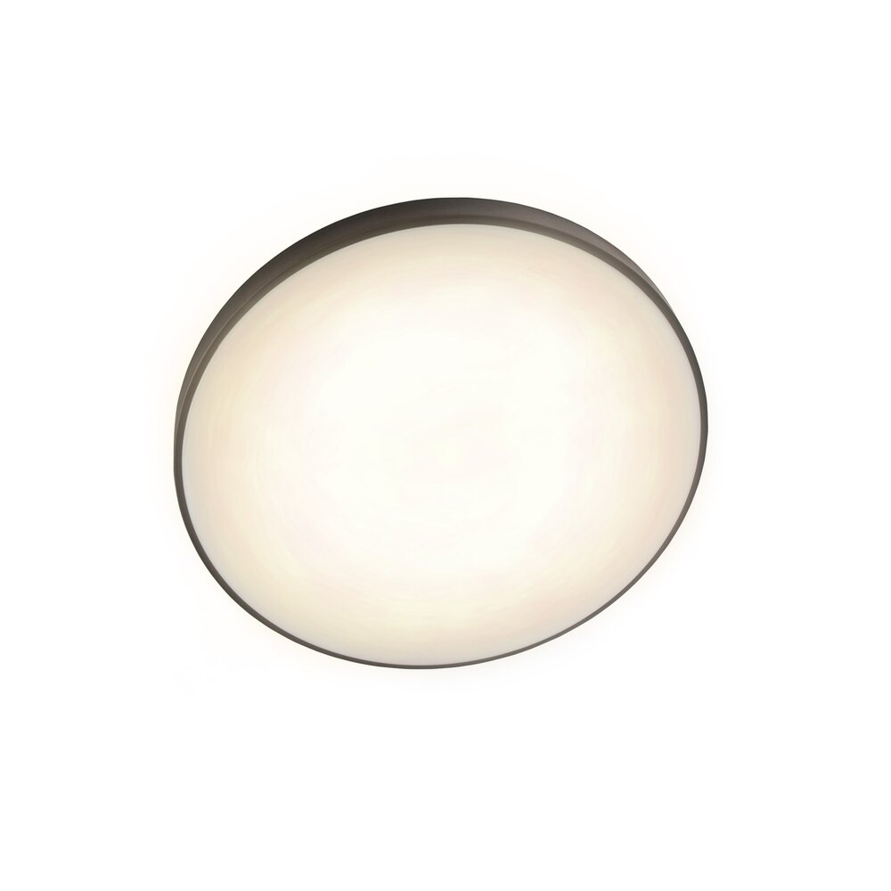Spectrum voor de installateur LED Bulkhead - Wand / Plafondlamp IP54  - 250MM - 18W 1950Lm - 3000K 830 Warm Wit | Incl. zwarte en witte rand