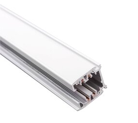 Spectrum voor de installateur 3-Fase Spanningsrail Wit | 1 Meter - 3-Phase track- Universeel