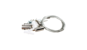 Spectrum voor de installateur: Betaalbare kwaliteit en veelzijdige LED-oplossingen LED paneel opbouw - Ophangsysteem Type A met 4 staaldraden van 1 meter