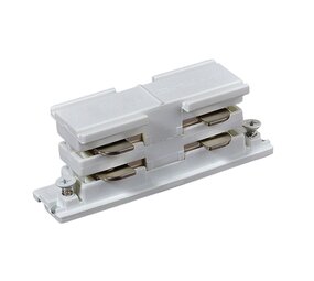 Spectrum voor de installateur 3-Fase Spanningsrail toebehoren | Koppelstuk - Verbindingsstuk gevoegd - i- connector - Wit