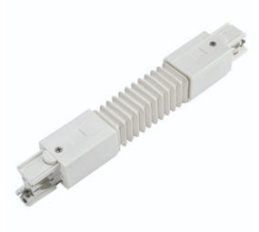 Spectrum voor de installateur LED 3F Railspot flexibele connector wit - Universeel 3-Phase