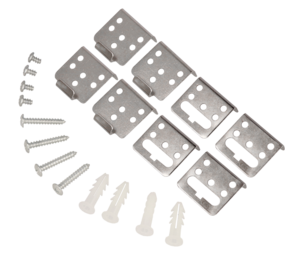 LED paneel opbouw montagebeugels Type B - Bevestiging zonder opbouw frame