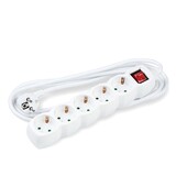 LCB LED Europe Stekkerdoos 5-voudig met aan- uitschakelaar - Lengte snoer optioneel LCB LED Europe Stekkerdoos 5-voudig met aan- uitschakelaar - Lengte snoer optioneel