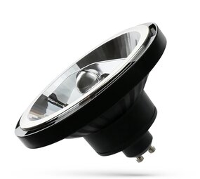 Spectrum voor de installateur LED Spot - GU10 AR111 - 15W vervangt 100W - 4000K helder wit licht - Lichtspreiding 10Â¡