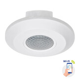 Spectrum voor de installateur Smart WiFi Sensor IP20 - PIR Sensor Aanwezigheids en Lux detectie - Opbouw 1-10v Dimbaar - MAX  2000W 8m range