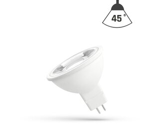Spectrum voor de installateur LED GU5.3 - MR16 LED 45Â¡ Lichtspreiding - 6W vervangt 43W - 6000K daglicht wit