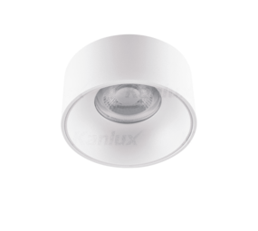 Kanlux LED GU10 plafondspot wit rond - Enkelvoudig voor 1 LED GU10 spot