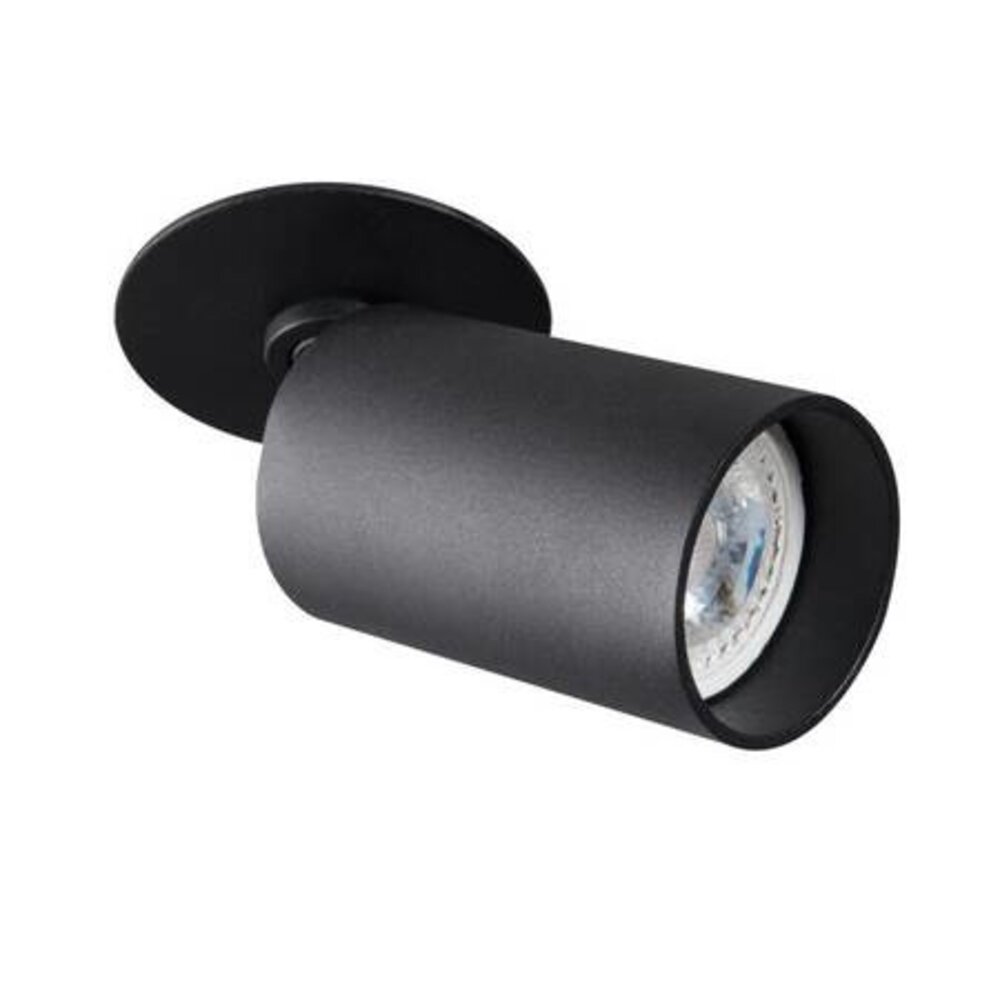 Kanlux LED Inbouwspot GU10 90MM - Richtspot Mat Zwart - GU10 Fitting | Richtbaar - Zaagmaat 70MM Kanlux LED Inbouwspot GU10 90MM - Richtspot Mat Zwart - GU10 Fitting | Richtbaar - Zaagmaat 70MM