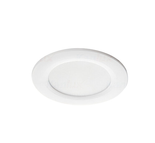 LED inbouwspot wit IP44 - 4,5W 3000K warm wit licht - zaagmaat 65mm buitenmaat 83mm