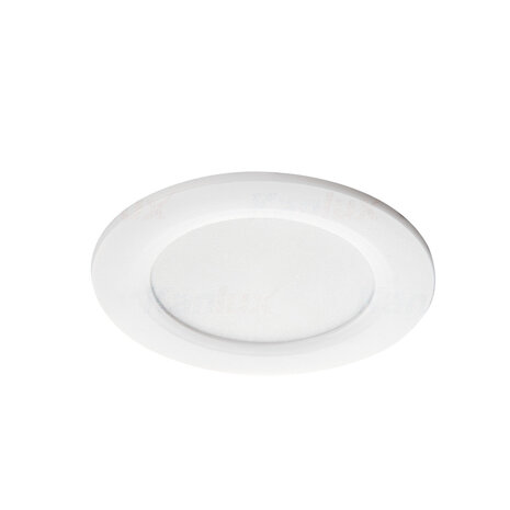 Kanlux LED inbouwspot wit IP44 - 4,5W 3000K warm wit licht - zaagmaat 65mm buitenmaat 83mm Kanlux LED inbouwspot wit IP44 - 4,5W 3000K warm wit licht - zaagmaat 65mm buitenmaat 83mm