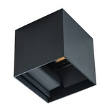 Kanlux LED wandlamp grafiet IP54 - 7W 4000K helder wit licht - verstelbare lichtspreiding