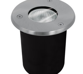 Kanlux LED GU10 grondspot RVS rond IP67 - Enkelvoudig voor 1 LED GU10 spot