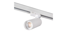 Kanlux LED GU10 railspot wit - 3-Fase universeel - Enkelvoudig voor 1 LED GU10 spot Kanlux LED GU10 railspot wit - 3-Fase universeel - Enkelvoudig voor 1 LED GU10 spot
