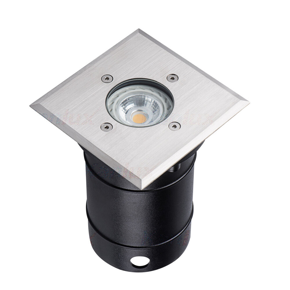 Kanlux LED GU10 grondspot RVS rond Modern IP67 - Enkelvoudig voor 1 LED GU10 spot Kanlux LED GU10 grondspot RVS rond Modern IP67 - Enkelvoudig voor 1 LED GU10 spot