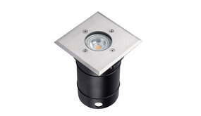 Kanlux LED GU10 grondspot RVS rond Modern IP67 - Enkelvoudig voor 1 LED GU10 spot