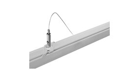 Spectrum voor de installateur 3-Fase Spanningsrail toebehoren Wit | 8 Meter Pendelset - Ophangset per staaldraad
