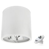 Spectrum WiFi LED Plafondspot CHLOE - GU10 AR111 - CCT (3000K-6500K) - IP65 - Wit rond Spectrum WiFi LED Plafondspot CHLOE - GU10 AR111 - CCT (3000K-6500K) - IP65 - Wit rond