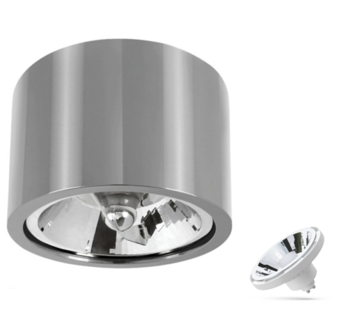 Spectrum voor de installateur: Betaalbare kwaliteit en veelzijdige LED-oplossingen WiFi LED Plafondspot CHLOE - GU10 AR111 - CCT (3000K-6500K) - Zilver rond Spectrum voor de installateur: Betaalbare kwaliteit en veelzijdige LED-oplossingen WiFi LED Plafondspot CHLOE - GU10 AR111 - CCT (3000K-6500K) - Zilver rond