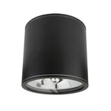 Spectrum LED AR111 plafondspot zwart rond IP65 - met GU10/AR111 fitting - excl. LED spot Spectrum LED AR111 plafondspot zwart rond IP65 - met GU10/AR111 fitting - excl. LED spot