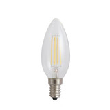 Spectrum voor de installateur: Betaalbare kwaliteit en veelzijdige LED-oplossingen LED Filament lamp E14 - C35 - 4W vervangt 40W - 2700K warm wit licht