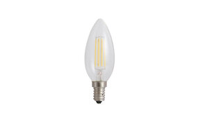 Spectrum voor de installateur: Betaalbare kwaliteit en veelzijdige LED-oplossingen LED Filament lamp E14 - C35 - 4W vervangt 40W - 2700K warm wit licht