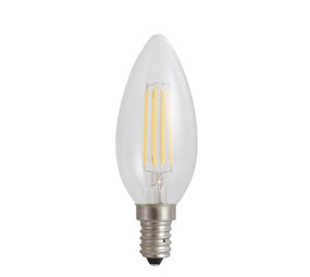 Spectrum voor de installateur LED Filament lamp E14 - C35 - 4W vervangt 40W - 2700K warm wit licht