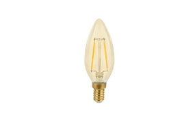 Spectrum voor de installateur: Betaalbare kwaliteit en veelzijdige LED-oplossingen LED Filament lamp E14 - C35 - 5W vervangt 50W - 2500K extra warm wit licht