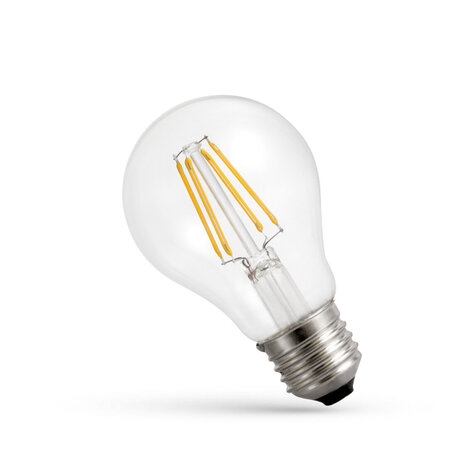 Spectrum voor de installateur: Betaalbare kwaliteit en veelzijdige LED-oplossingen LED Filament lamp E27 - A60 - 4W vervangt 40W - 2700K warm wit licht
