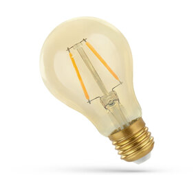 Spectrum voor de installateur LED Filament lamp E27 - A60 - 5W vervangt 41W - 2400K extra warm wit licht