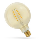 Spectrum LED Filament lamp E27 - G125 - 5W vervangt 50W - 2500K extra warm wit licht - XL Globe Spectrum LED Filament lamp E27 - G125 - 5W vervangt 50W - 2500K extra warm wit licht - XL Globe