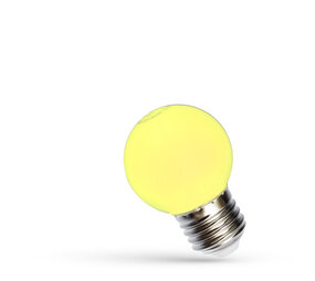 Spectrum voor de installateur LED Lamp G45 E27 Spectrum – 1W – Geel Licht – 230V – Niet Dimbaar